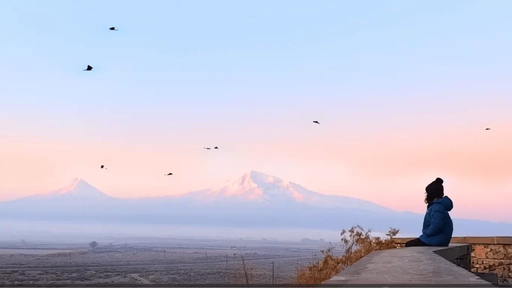 6 View of Mount Ararat at Khor Virap Monastery min