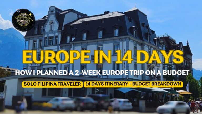 European solo trip
